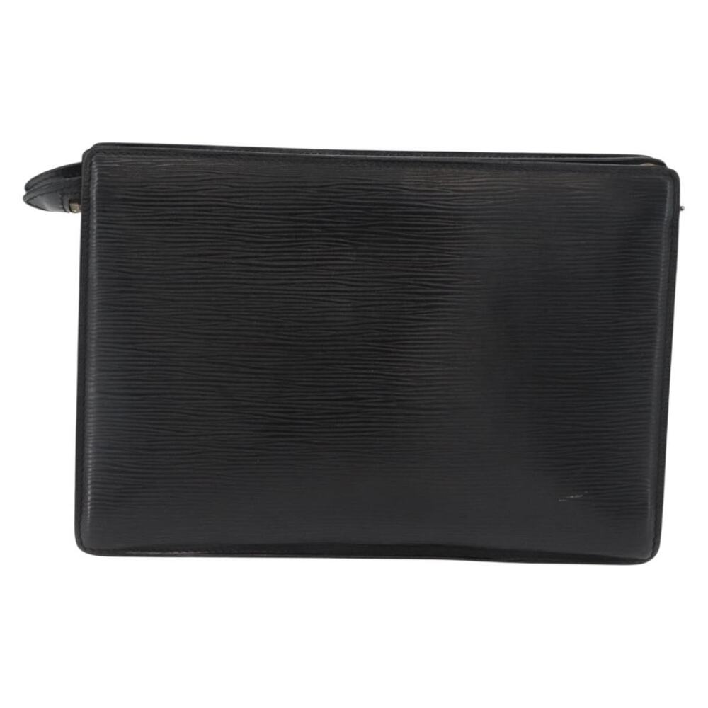 Louis Vuitton Epi Angian Shoulder Bag Black